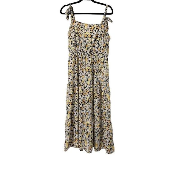 Social Standard by Sanctuary Yellow Ditzy Floral Maxi Dress